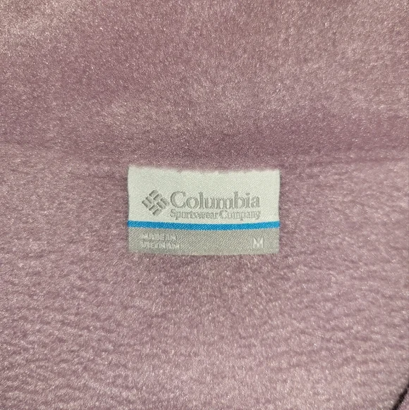 Columbia Full Zip Fleece Jacket NWOT - Picture 7 of 8